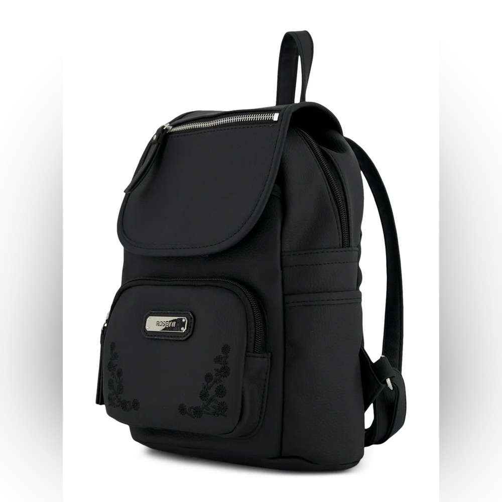 Rosetti Elegant Tinley Black Backpack - Picture 4 of 7